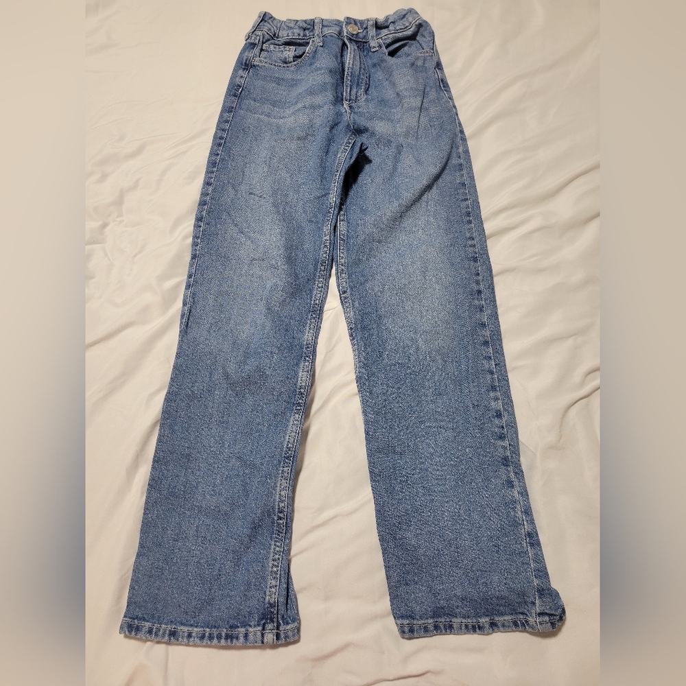 H&M Light Blue Kids Straight Leg Jeans